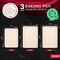 Bakken- Swiss BAKKEN Kitchen Nonstick Cookie Pans, Set of 3, S/M/L, PFOA-Free, Oven Safe, 450 DegF, White Marble BKDD3P55 - alternate 2