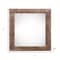 Homeroots 4" x 4" Espresso Solid Wood Tabletop Picture Frame 386557 - alternate 2
