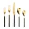 Mepra Fantasia Ice Gold Flatware Set - 20 Pieces - Black 10N622020OI - alternate 1