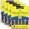 Nordic Pure 20x25x5 Plus Carbon Pleated Air Filter, High Capacity, MERV 10, 4 PK 20x25x5ABPM10C-4 - alternate 1