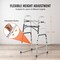 Vevor Folding Walker Aluminum Mobility Walker Aid with Adjustable Height 350LBS FBL825308 - alternate 3