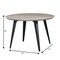 Leisuremod Round 47 in W, 30 in L, MDF/Metal, Sunbleached Grey RTM47GR - alternate 2