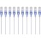 Monoprice Slim Cat6A Cable, PK10, 3 ft.White 15156 - alternate 1