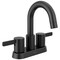 Peerless Precept Two Handle Centerset Lavatory Faucet Matte Black P2530LF-BL - alternate 1