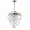 Jonathan Y Wyatt 12" 2-Light Crystal LED Chandelier, Polished Nickel/Clear JYL9006A - alternate 3