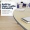Flash Furniture Commercial Adjustable Height Kidney Activity Table with Locking Casters-LT NAT XU-A4896-KIDNY-LTNAT-T-A-CAS-GG - alternate 4