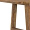 Homeroots 72" Natural Solid Wood Dining Table 640697 - alternate 2