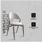 Leisuremod Venice Collection Modern Dining Chair In White VC49W - alternate 2
