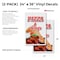 Signmission Pizza & Wings, Vinyl Decals Only 24 Inch x 36 Inch, Vinyl Decal, 2PK DSB-2436-2PACK-Pizza & Wings - alternate 2