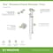 Symmons Dia HydroMersion Single Handle Shower Faucet Trim Kit  with Hand Spray (Valve not Included) S3598B15TRM - alternate 2
