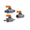 Hayward Flow Control 1/4in LCH Series Quarter Turn Compact Ball Valve with EPDM Seals and Barbed End Connections LCH1025ABBE0000 - alternate 2
