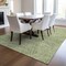 Homeroots 10' X 14' Artichoke Green And Ivory Abstract Washable Indoor Outdoor Area Rug 596985 - alternate 3