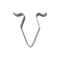 Auveco Audi/VW Moulding Clip, Zinc Plated, 25PK 22108 - alternate 2