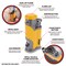 Performance Tool Dual Jet Flame Torch, Windproof, Brass, Butane Refillable, Cigar Punch 802 - alternate 2