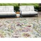 Homeroots 10' X 14' Ivory Fern Green And Artichoke Green Paisley Washable Indoor Outdoor Area Rug 588623 - alternate 1
