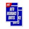 Signmission Free Auto Insurance Quotes, A-Frame & 2 Decals Installed, Heavy-Duty Plastic Frame SBHD-D-2436-Free Auto Insurance Quotes - alternate 2