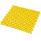 Apollo Tile Cirkel 11.46 in. x 12.4 in. Glossy Yellow Porcelain Mosaic Wall and Floor Tile 9.87 sqft/case, 10PK ORB88018YLGA - alternate 3
