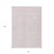 Homeroots 5' X 8' Pink And Ivory Abstract Washable Indoor Outdoor Area Rug 594954 - alternate 2