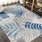 Jonathan Y Tropics Palm Leaves Gray/Blue 3 ft. x 5 ft. Indoor/Outdoor Area Rug AMC100A-3 - alternate 3