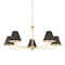 Hudson Valley Lighting Burghley Chandelier in Aged Brass/Distressed Bronze by Mark D. Sikes MDS2000-AGB/DB - alternate 1