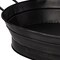 Homeroots 14" Black Metal Basket 392149 - alternate 3