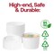 Smarty Had A Party 12 oz. Squat Paper Soup Cups with Lids, 2000PK 612CS-CASE - alternate 2