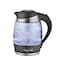 Megachef 1.8Lt. Glass and Stainless Steel Electric Tea Kettle MGKTL-1757-18 - alternate 1