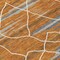 Homeroots 5' X 8' Terra Cotta Beige And Ivory Striped Washable Indoor Outdoor Area Rug 599383 - alternate 2