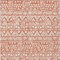 Homeroots 8' X 10' Coral And Ivory Southwestern Washable Indoor Outdoor Area Rug 594163 - alternate 2