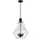 Jonathan Y Adam 16" Adjustable Metal/Glass LED Pendant, Oil Rubbed Bronze JYL9046A - alternate 4
