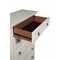 Homeroots 38" White Solid Wood Five Drawer Chest 524102 - alternate 2