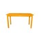 Homeroots 60" Goldenrod Solid Wood Dining Table 548922 - alternate 3