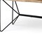 Homeroots 60" Brown and Black Writing Desk 380230 - alternate 3