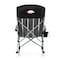 Picnic Time Family Of Brands NCAA Arkansas Razorbacks Outdoor Rocking Camp Chair - XL Heavy Duty Camping Chair 805-01-175-034-0 - alternate 1