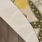 Homeroots 5' Green Yellow Ivory And Dark Green Round Starfish Indoor Outdoor Area Rug 548139 - alternate 4
