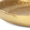 Homeroots 6in Gold Cast Iron Handmade Round Trinket Tray 634792 - alternate 2