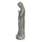 Homeroots 32in Gray Polyresin Virgin Mary Outdoor Statue 521179 - alternate 3