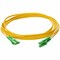 Add-On Addon 2M Alc (Male) To Alc (Male) Yellow Os2 Duplex Riser Fiber Patch ADD-ALC-ALC-2M9SMF - alternate 2