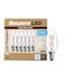Bulbrite LED Filament PK of 6, 5.1 W Dimmable B11 Light Bulb with Clear FinishE12 Base, 3000K 776233 - alternate 2