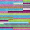 Homeroots 8' X 10' Lavender Orange And Lime Green Striped Washable Indoor Outdoor Area Rug 613293 - alternate 2