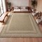 Jonathan Y Frenzy Smart Jute Minimalist Boho Inset Border Natural/Beige 4 ft. x 6 ft. Indoor/Outdoor Area Rug FXV204A-4 - alternate 2