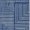 Homeroots 3' X 5' Navy Blue And Ivory Geometric Washable Indoor Outdoor Area Rug 600840 - alternate 3