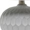 Homeroots 19" Gray Concrete Round Table Lamp With White Drum Shade 643365 - alternate 2