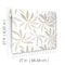 York Wallcoverings Little Garden Neutral and Pearl Wallpaper ZM2815 - alternate 2