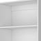 Homeroots 71" White Wood Five Tier Bookcase 546191 - alternate 3