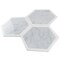 Apollo Tile 11x11 Carrrara Grey, Thassos White Marble Polished Floor and Wall Mosaic Tile 4.3 sqft/case, 5PK APLDC88G34A - alternate 3