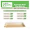 Ecoquality 0.6L Compostable Natural Sugarcane Bagasse With Lid Small Take Out Sushi Tray, 400PK EQ06LSUSHIWL-400 - alternate 3