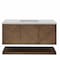 James Martin Vanities Marcello 48 in. Single Vanity, Chestnut w/ 3 CM Eternal Jasmine Pearl Silestone Top D200-V48-CSN-3EJP - alternate 1
