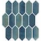 Daltile Miramo 2'' x 5'' Ceramic Picket Wall Mosaic, 12PK MR47PCK25MBMSGL - alternate 3