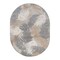 World Rug Gallery Vicenza Tropical Floral Indoor/Outdoor Area Rug 5 ft x 7 ft Oval Beige 8011BEIGE5OV - alternate 2